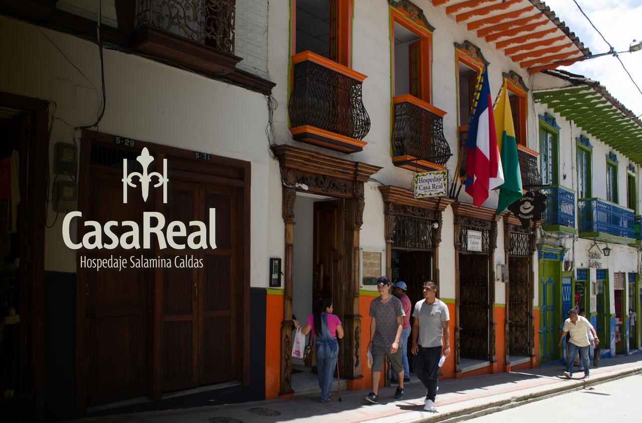 Hospedaje Casa Real Salamina المظهر الخارجي الصورة